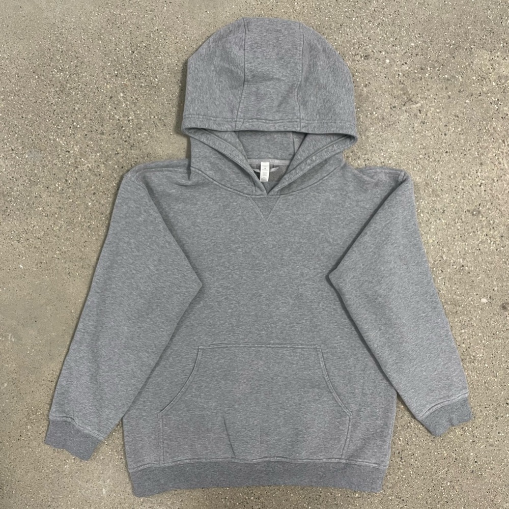 EUC super soft gray Lululemon All Yours Hoodie size 10
